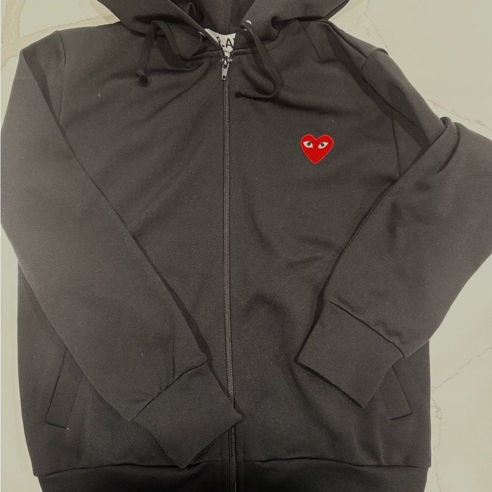 Comme Des Garcons zip up hoodie